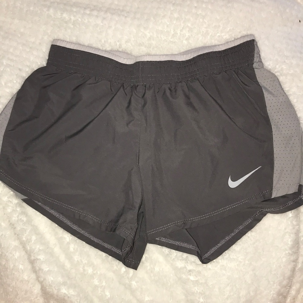 Gray Nike shorts